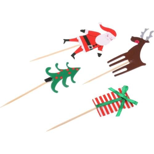 Set of 24pcs Cupcake Muffin Topper Picks Cake Decoration Baby Shower Birthday Party Favors