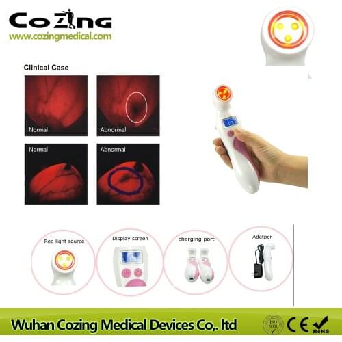 The latest CE proved infrared breast inspection table for women home test