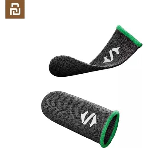 Youpin Black Shark E-Sports Finger Sleeve Gaming Mobile phone Touch Screen gloves Sweat-proof Finger Cots 2pcs Comfortable Wear