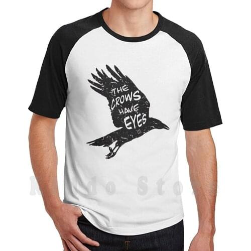 After Finishing A Design T Shirt DIY Big Size 100% Cotton The Crows Have Eyes 3 Croweking The Crows Crows Movie Film Scary Tv