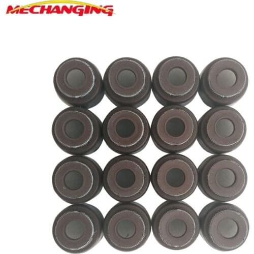 16PCS Valve Stem Oil Seal 4A91 Seal Valve Stem Gasket For MITSUBISHI LANCER OR GALANT Fortis Engine Gasket Parts MD179175