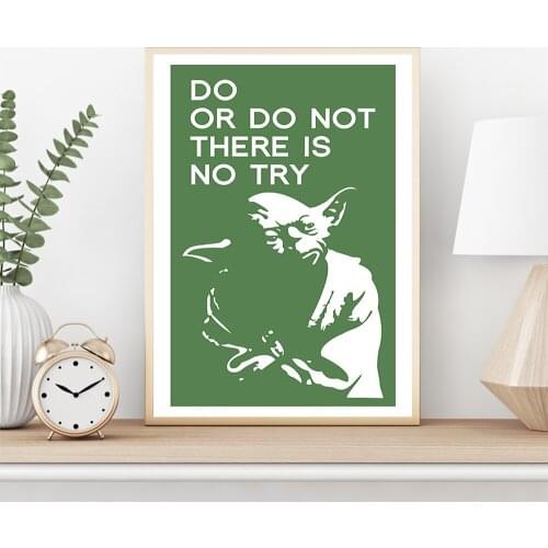 Modern Quotes Retro Wall Art Posters and Prints Funny Cartoon Picture For Kids Room Bathroom Art Home Decoration Canvas Painting