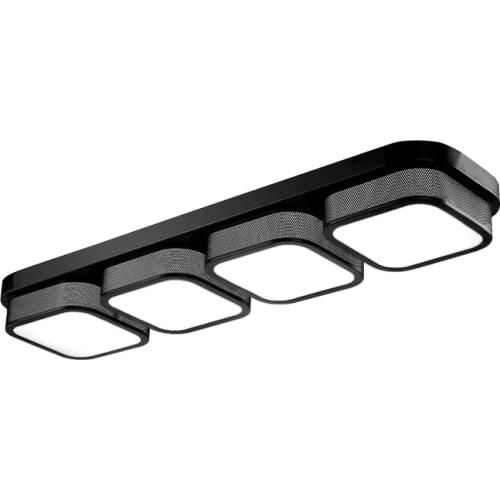 LED ceiling lamp modern living room bedroom dining room rectangular lighting personality balcony aisle lighting LB12113