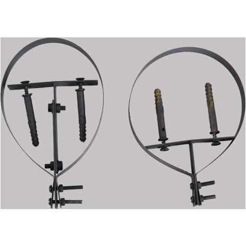 1 pc boiler flue clamps for Wall-mounted furnace chimney pipes fixed flue line clamp Chimney Wall Bracket Liner Clip