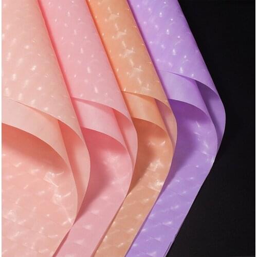 10 Sheets Flower Wrapping Papers Flowers Bouquet Material Waterproof Packaging Film