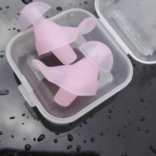 Ear Plugs Waterproof Ear Protector Swimming Dust-Proof Silicone Anti-noise Earplugs For Adults Water Sports Swimming Diving