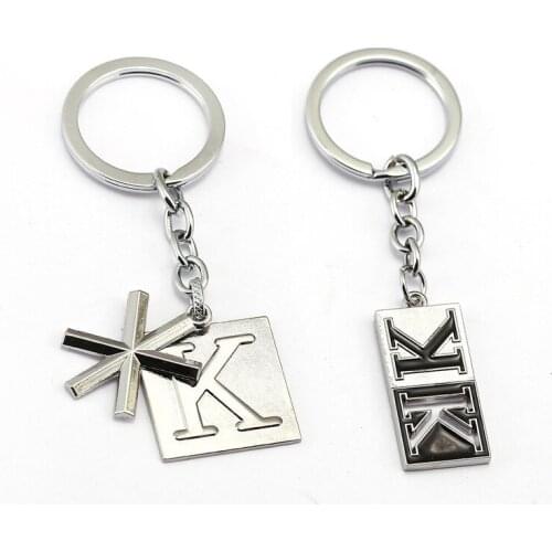 Anime K Keychain Missing Kings Key Ring K Project Suoh Mikoto Key Chains Holder Car Chaveiro Key Chain Pendant Gift Jewelry Men