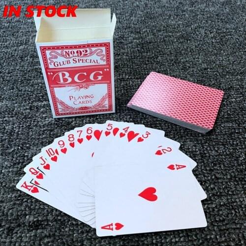 BCG Playing Cards Durable portable Poker Playing Magic Cards Best Gift practical Gambling Table Games