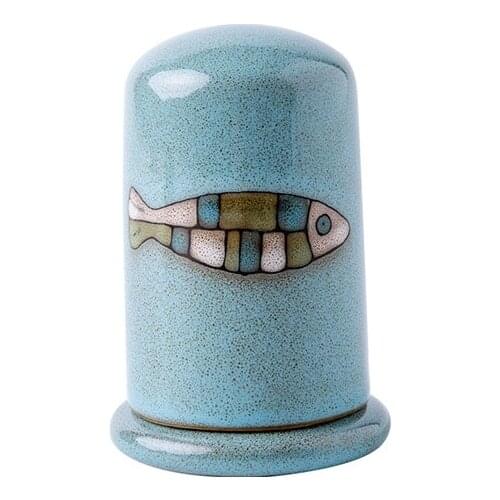 Creative household cartoon simple fashion ceramic European toothpick holder