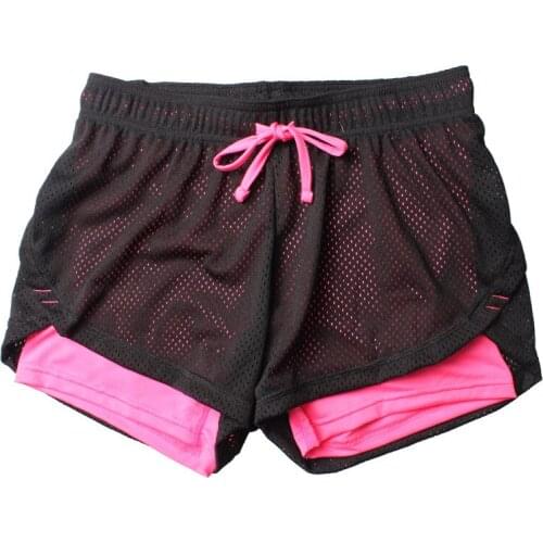 Summer Double Layer Shorts Women Skinny Fitness Shorts Women Elastic Casual Shorts Female Joggings beautiful Sweatpants shorts