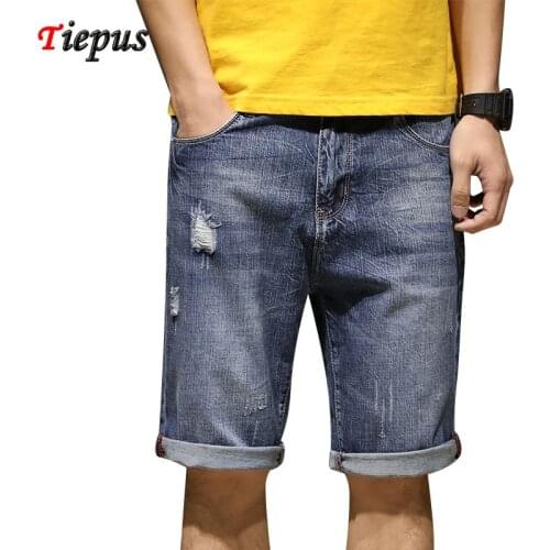 MAINKUL Ripped Jeans For Men