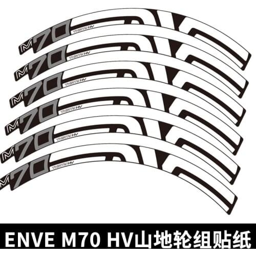 MTB Wheel Sticker Mountain Bike Rim Decals for EVNE-M70 Thirty HV XC M60