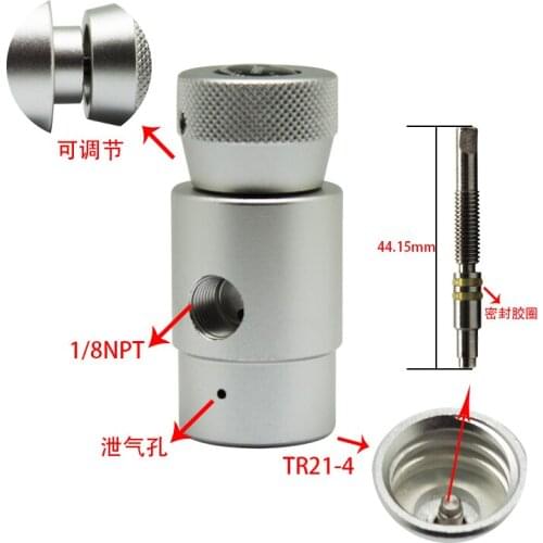 New Model Soda Stream CO2 Refill Adapter Connector Gas Regulator Soda Cylinder