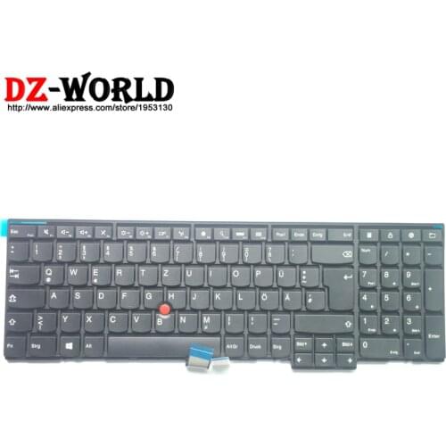 New/Orig DE German Keyboard for Thinkpad T540P W540 W541 T550 W550S T560 P50S L540 L560 Tastatur No Backlit 04Y2438 04Y2360
