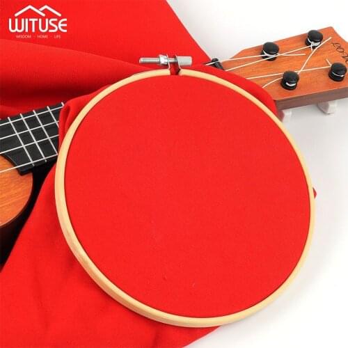 36cm DIY Embroidery Hoop Tool Art Craft Cross Stitch Chinese Traditional Circle Round Bamboo Frame Wooden Sewing Tools Home Deco
