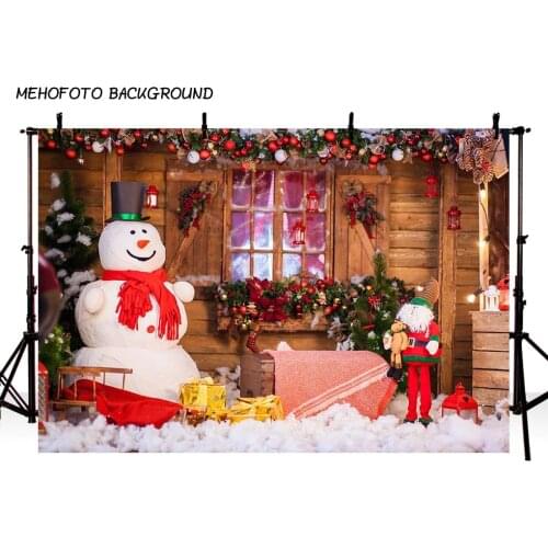 Christmas Background Fireplace Tree Winter Snow Window Backdrop Interior Baby Birthday Photography Background For Photo Studio