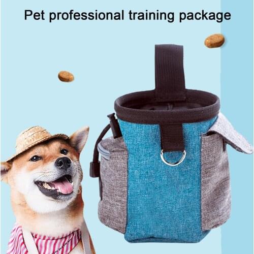 Dog Training Aids Bag For Treat Snack Portable Waist Belt Pouch Of Outdoor Pet Food Feed Container Puppy Multifunction Poop Hold