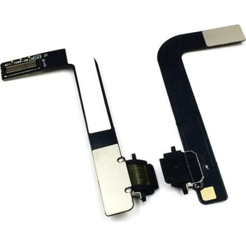 High Quality Charging Port Flex Cable + USB Dock Connector Charger Repair Parts Replacement For iPad 4 A1458 A1460