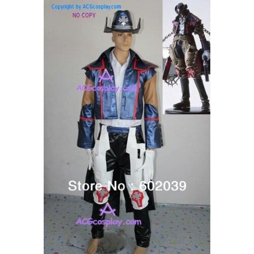 Gungrave Brandon Heat Cosplay Costume GOOD quality