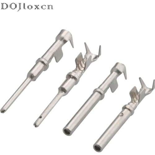20 Pcs Elcetric Connector Crimp Terminal DTM Pins Auto Insert Spring Round Male Female Wiring Terminal 1062-20-0122 1060-20-0122