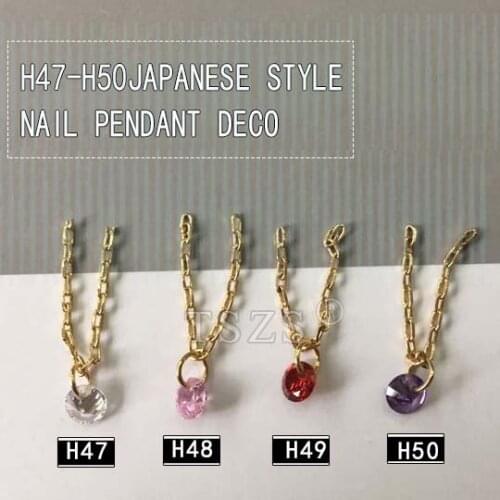 3pcs /lot Nail Art DIY single Rhinestone Pendant Charms Manicure 3D Decoration
