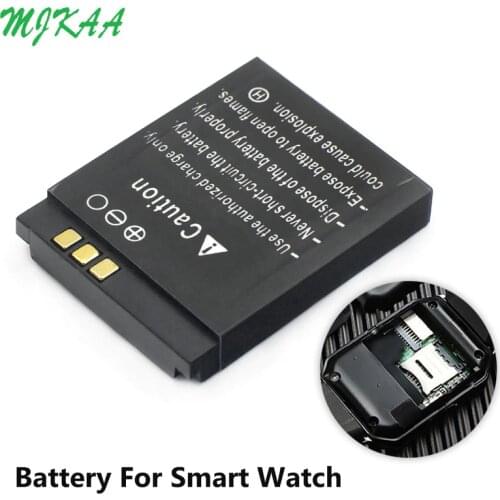 5/8/10PCS Durable Smart Watch Battery LQ-S1 3.7V 380mAh lithium Rechargeable LQ S1 Battery For Smart Watch QW09 DZ09 W8 lqs1