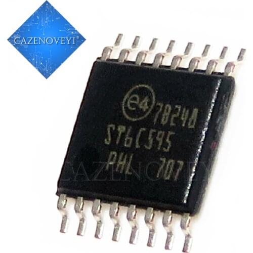 5pcs/lot STPIC6C595TTR STPIC6C595 ST6C595 TSSOP-16 In Stock