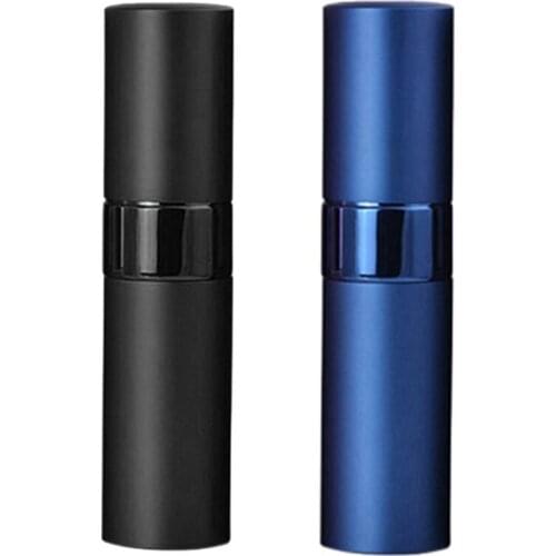 2 Pcs Chili Cans, High Concentration Anti Wolf Spray, Empty Cans, Portable Self-Defense Spray Cans, Black & Blue