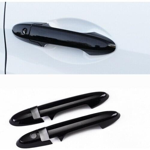 For Honda HR-V HRV Vezel 2016-2020 ABS Black Outside Door Handle Cover Trim 4PCS car modification