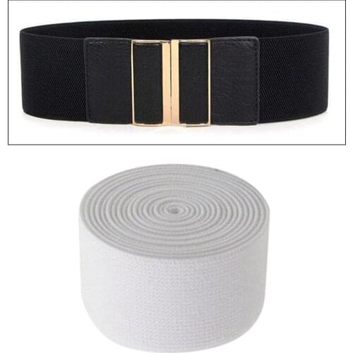 4cm Elastic Stretch Flat Band, 17.5 Yards, Polyester Material