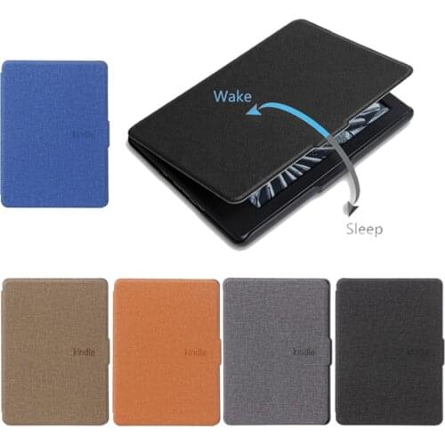Faux Leather Flip Stand Tablet Protective Case Cover for Amazon Kindle 2016 SY69JL 8th Generation