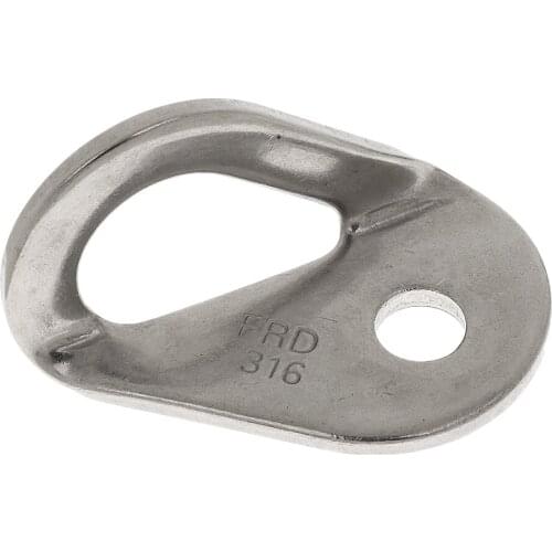 MagiDeal 30KN Military Tactical 10mm Stainless Steel Climbing Anchor Bolt Hanger Silver