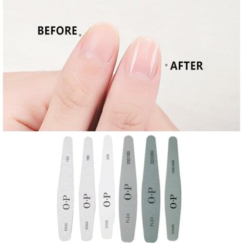 6pcs Pro Nail File Block Buffer Pedicure Manicure Buffing Polish Grit Sanding Files Set Nail Tools