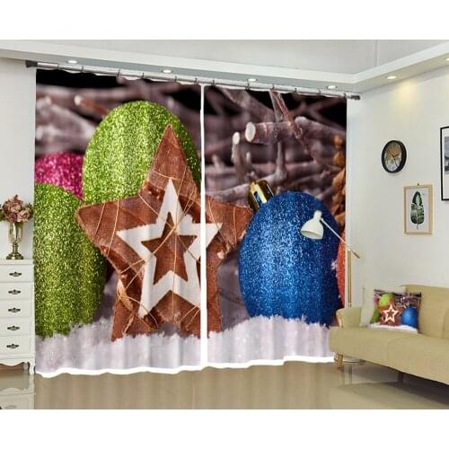 Luxury 3D Window Curtains Blackout for Living Room kids Bedroom techo para patio Decorative Rideaux Drapes Cortinas pillowcase