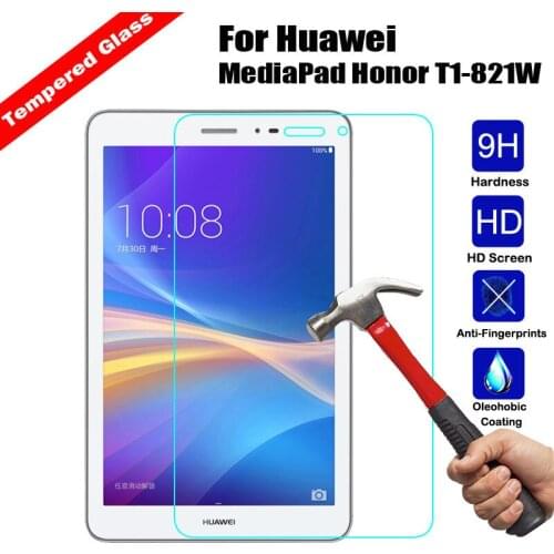 9H Tempered Glass Screen Protector for Huawei MediaPad T1 8.0 S8-701U S8-701W T1-821W T1-823L Tablet Protective Guard Glass Film