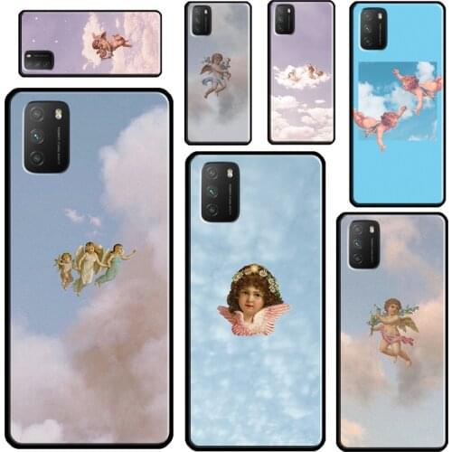 Vintage Painting Angel Paradise For Xiaomi Mi 11 Ultra 9T 10T Pro Mi Note 10 Lite Phone Case For POCO X3 Pro M3 F1 F2 F3