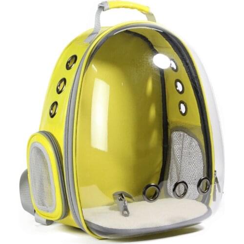 Dog Space Capsule Backpack Breathable Dog Bag Transparent Backpack Carriage for Pets New Pet Space Pack Creative Dog Bag