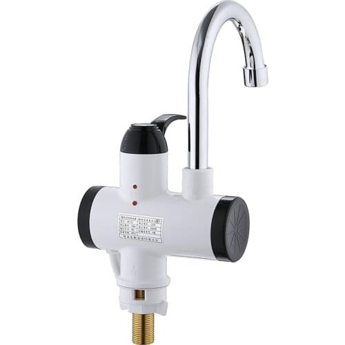 High Quality Instant Hot Water Tap For Kitchen Bathroom Hot Cold Water Heater LED Display Water Tap 360Degree
