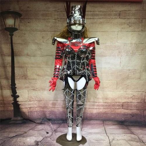 WYY Mirror dance costumes stage show wears dreess sexy catwalk performance bra models bar suit dj club jacket hat party cosplay