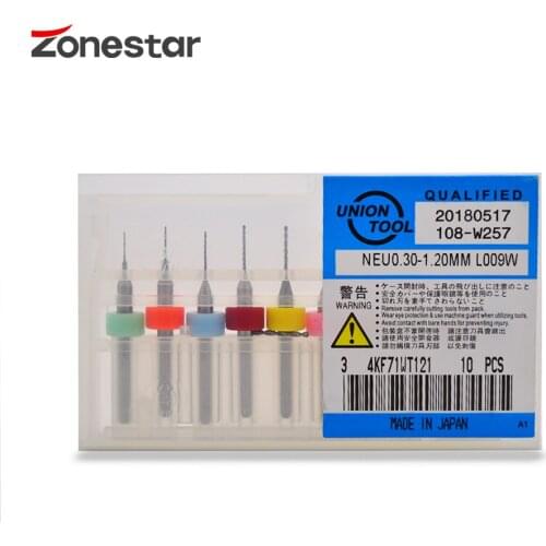 0.3-1.2mm Mixed 3D Printer Nozzle Cleaning Drill Bit Kit For MK7 MK8 RepRap 10ps
