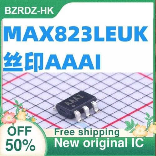 2-10PCS/lot MAX823LEUK+T MAX823 AAAI SOT23-5 New original IC