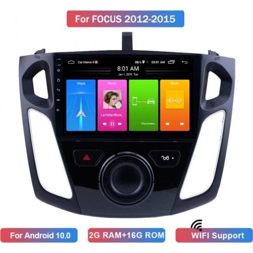 80% Hot Sale 2+16G 9 Inch Car Radio GPS Navigation Player for Ford Focus 12-17 Android 10.0 Car Intelligent System