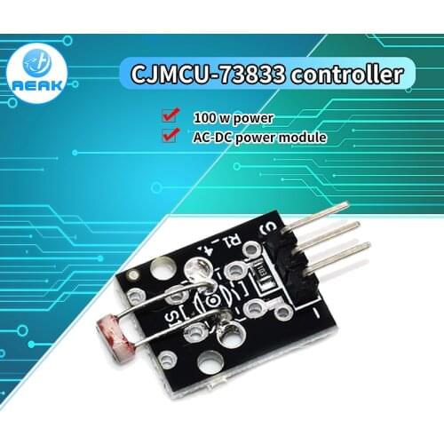 3pin KY-018 Optical Sensitive Resistance Light Detection Photosensitive Sensor Module DIY Kit