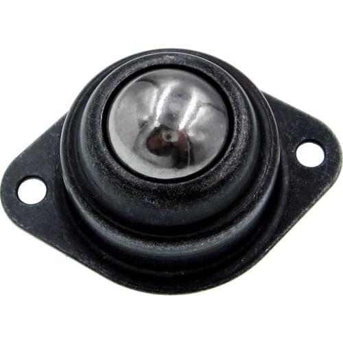 4pcs Black Shell 30kg CY-25A Dia 1'' 25.4mm Ball Metal Transfer Bearing Unit Conveyor Roller Wheels Home Office