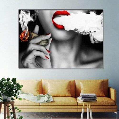 Abstact Vintage Wall Painting PVC Canvas Frameless Painting Wall Art Decoration Living Room Bedroom Dinning Room Home Decor