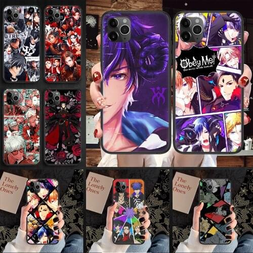 Obey Me Mammon Anime Phone Case Cover Hull For iphone 5 5s se 2 6 6s 7 8 12 mini plus X XS XR 11 PRO MAX black art waterproof