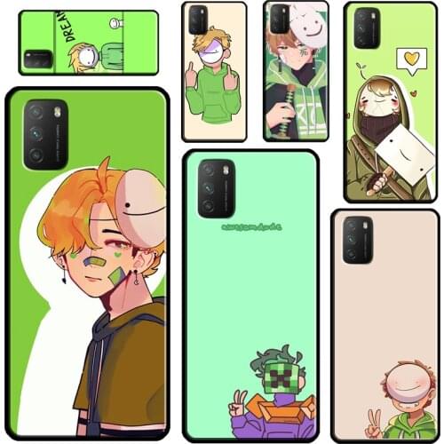 Dream smp For POCO X3 Pro F2 F3 M3 Case For Xiaomi Mi 11 Ultra Note 10 Lite Mi A3 9T 10T Pro Cover