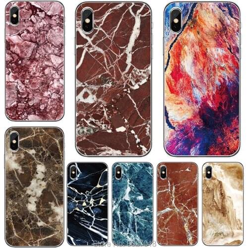 For LG Stylo 4 G7 G6 V40 V30 K11 K10 K8 Q8 Q7 Q6 V9 Xpower 2 3 soft TPU cover Marble Silicone phone Cases