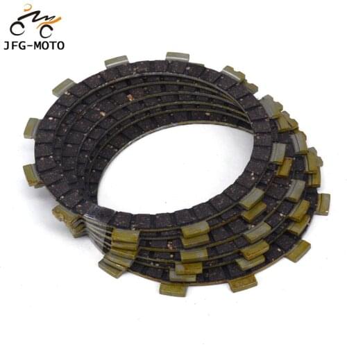Motocycle Engine Clutch Plates Friction Disc For SUZUKI RM100 RG125 RM125 TS125R TV125 DS185 TS185 DF200E DR200 DR200SE RV200