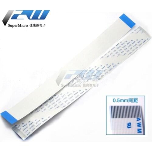 FFC / FPC flat flexible cable 24P flat cable FFC cable spacing 0.5MM length 20CM same direction